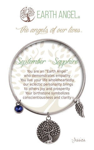 Open image in slideshow, September - Sapphire: Birthstone Bracelet
