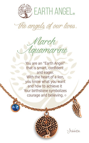 Open image in slideshow, March - Aquamarine: Birthstone Necklace
