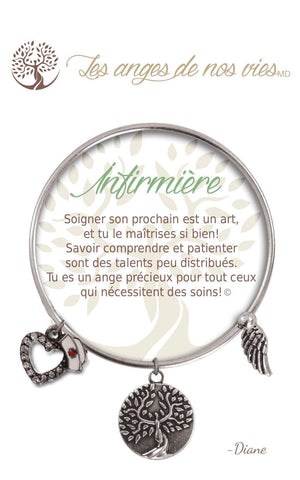 Open image in slideshow, Infirmiére: Charm Bracelet
