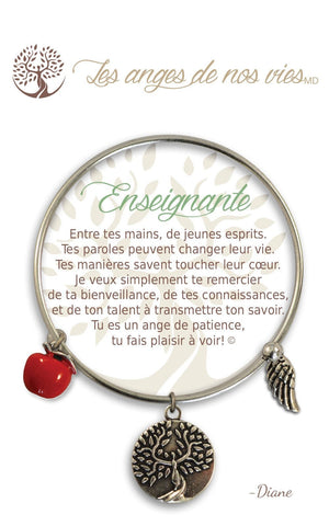 Open image in slideshow, Enseignante: Charm Bracelet
