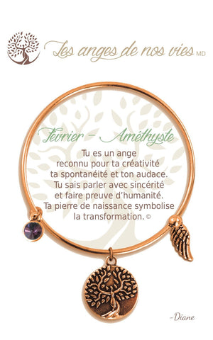 Open image in slideshow, Fevrier - Améthyste: Birthstone Bracelet

