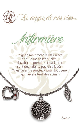 Open image in slideshow, Infirmiére: Charm Necklace
