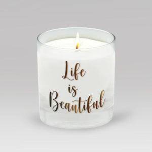 Open image in slideshow, Life is Beautiful: Soy InnerVoice Candle
