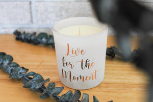 Live for the Moment: Soy InnerVoice Candle